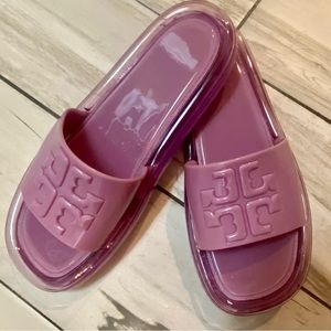 Tory Burch size 9 bubble jellies